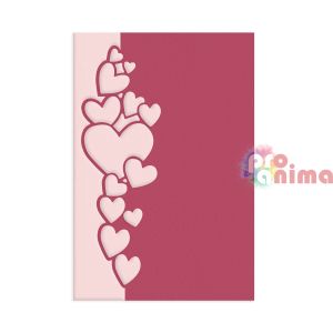 Щанца за изрязване и релеф DP Craft, сърца (бордюр)