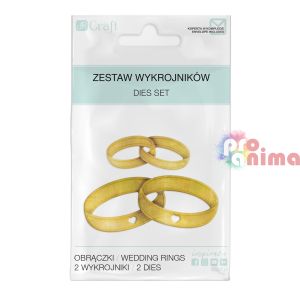 Щанци DP Craft, 2 чифта сватбени халки