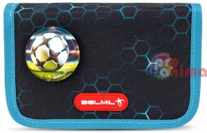 Несесер за училище с велкро стикер Belmil Kick The Ball
