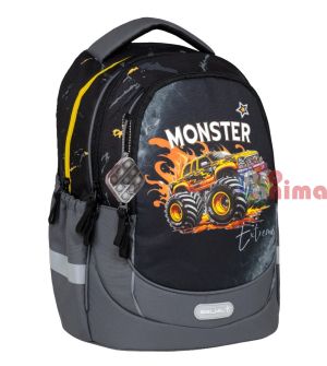 Раница за училище, за момче Belmil Monster Truck