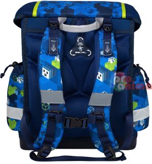 Ергономична ученическа раница Belmil Gamer Squad