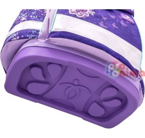 Ученическа раница-кутия Belmil Purple Blue Butterfly