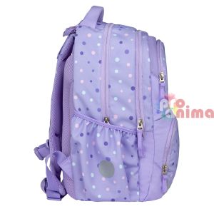 Раница за училище Belmil Purple Dots