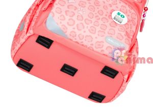 Раница за училище с две отделения Belmil Purple Dots