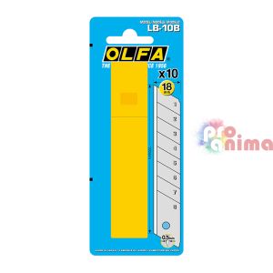 Режеща пластина OLFA LB 10B 18mm 10 бр. В блистер