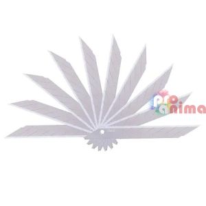 Резервни остриета Deli E2015 9 mm За макетен нож SK5 30° острие