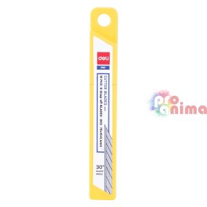 Резервни остриета Deli E2015 9 mm За макетен нож SK5 30° острие