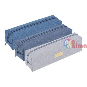 Несесер с едно отделение Deli Oxford Bentil тъмносив или тъмносин