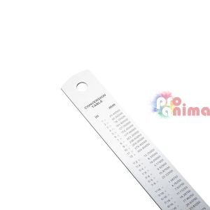 Линия метална Deli Pro, 30 cm