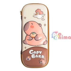 Твърд несесер /тип черупка 3D Капибара 23 x 10 x 4.5 cm