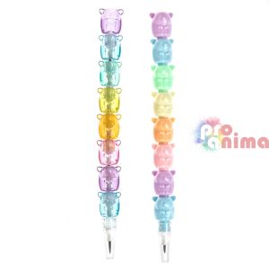 Секторни моливи 2 бр. Хамстерчета