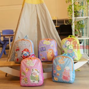 Раница за детска градина, розова, с едно отделение Габол