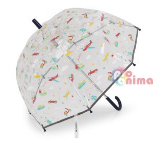 Прозрачен момчешки чадър Gabol Speedy