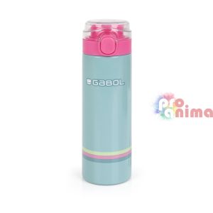 Бутилка за вода със заключващ бутон Gabol Whosper, ментовозелена