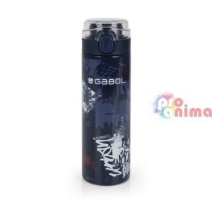 Бутилка за вода със заключващ бутон Gabol Dash 600 ml
