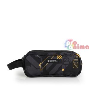 Несесер за училище с 3 ципа, 9 cm Gabol Byte