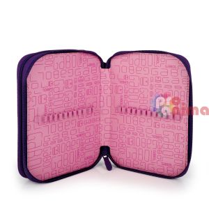 Ученически несесер с 2 ципа, Gabol Kokoro, твърд