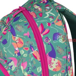 Раница за момиче Gabol Vida- едно отделение, термоформ гръб