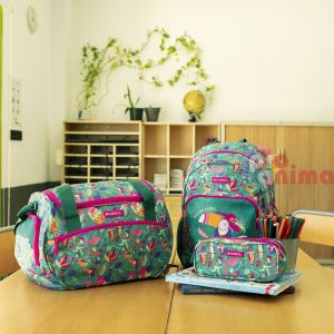 Ученическа раница с 1 отделение Gabol Vida, подходяща за момиче