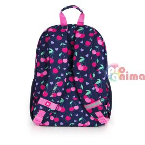 Раница за училище с подплатен полистерен гръб, подходящ за количка