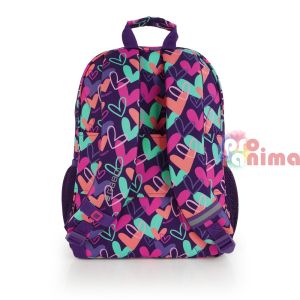 Раница за училище с подплатен полиестерен гръб Gabol Kokoro