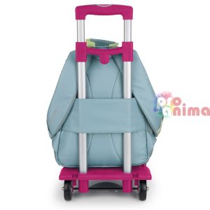 Раница за училище Gabol Whisper с подплатен полиестерен гръб подходящ за количка