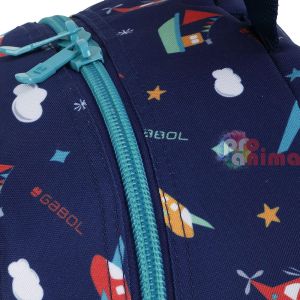 Ученическа раница Gabol Speedy с подсилени двупосочни ципове