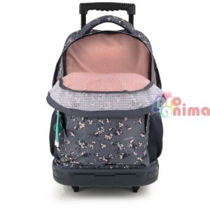 Раница за училище с едно отделение и свалящи се колелца Gabol Secret