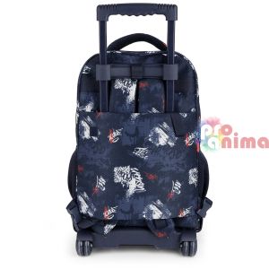 Раница за училище с едно отделение и свалящи се колелца Gabol Dash