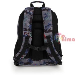 Ученическа раница за момче Gabol Bugs с мрежест гръб