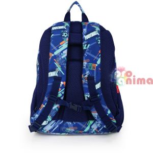 Ученическа раница за момче, с мрежест гръб Gabol Crew