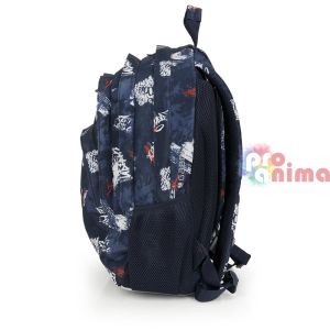 Раница за училище Gabol Dash- 3 отделения, мрежест гръб