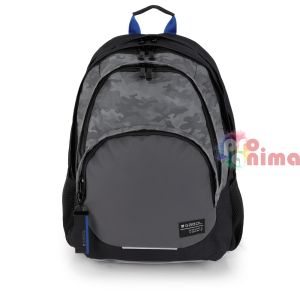 Ученическа раница за момче Gabol Soul с три отделения и мрежест гръб