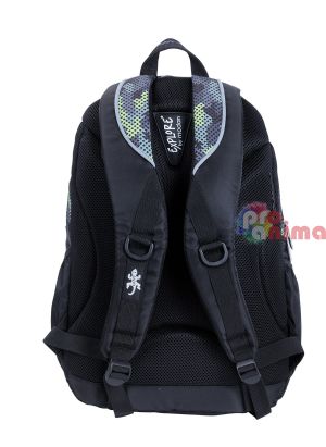 Ергономична ученическа раница за момче Explore 2 в 1 Neon Camouflage