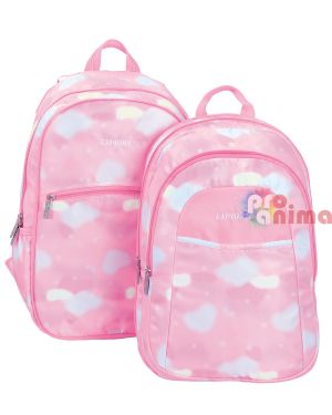 Ученическа раница за момиче Explore 2 в 1 Hearts 