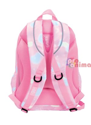 Розова ученическа раница Explore 2 в 1 Hearts