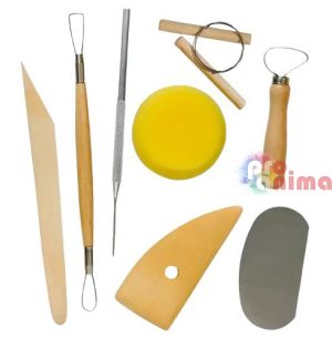 Комплект инструменти за грънчарство Phoenix 8 бр.