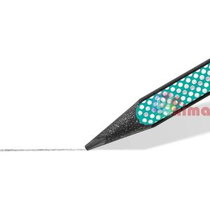 Комплект Staedtler Norix 181 Моливи 2 бр. HB + гума + острилка Зелен