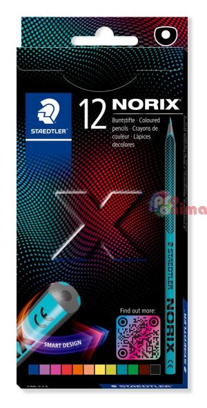 Цветни моливи Staedtler Norix 12 цвята