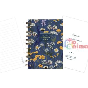 Бележник Drasca Wildflowers A6