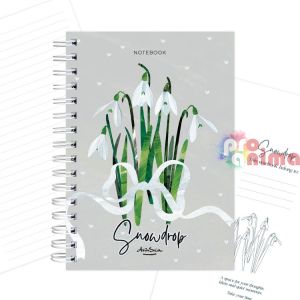 Бележник с кокиче Drasca Spring Flowers