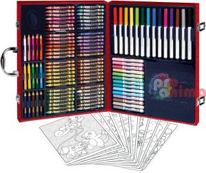 Куфарче за малки творци Crayola 115 части Pokemon