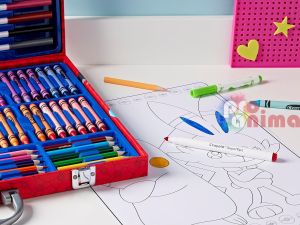 Куфарче за художници Crayola Pokemon, 115 части