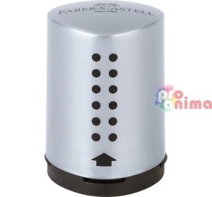 Острилка Faber-Castell Grip 2001 Единична Сива