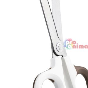 Ножица Deli NuSign, 18 cm, Бяла