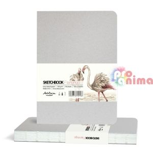Скицник с твърди корициDrasca Flamingo А5, 96 листа 