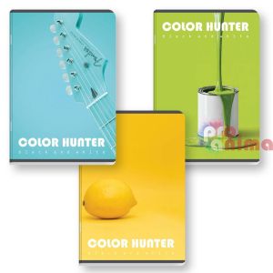 Тетрадка с бели листи Black&White A4 40 листа Color Hunter