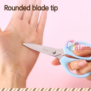 Детска ножица с предпазна капачка Deli Capypets 12 cm
