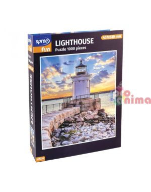 Пъзел в кутия - книга Фар | Lighthouse 45.7 х 61 cm 1000 части 
