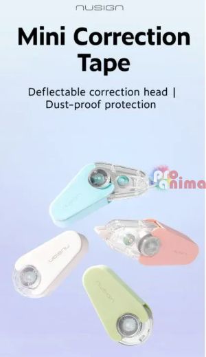 Коректор лента Deli Nusign Classic ENS174 Презареждащ се Зелен